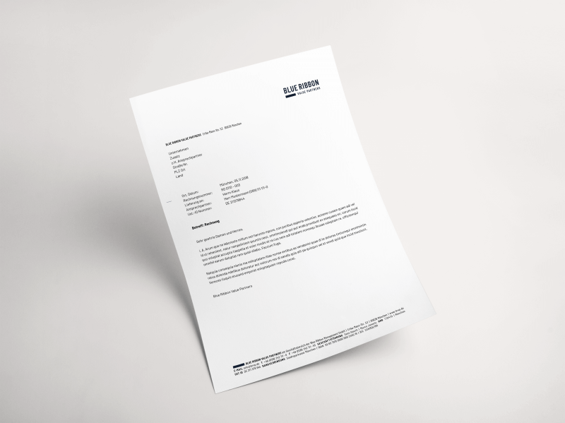 BRVP Briefpapier